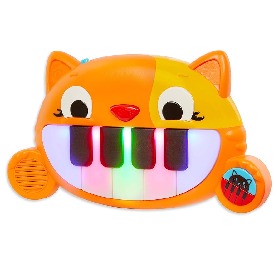 Amazon.co.jp: B. toys ミニ・キャットピアノ ネコ型キーボード